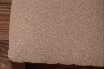 レトロ家具　アンティーク　古い木のレトロなクッション座面角スツール(2)