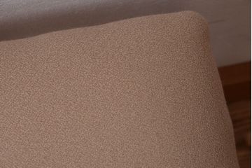 レトロ家具　アンティーク　古い木のレトロなクッション座面角スツール(2)