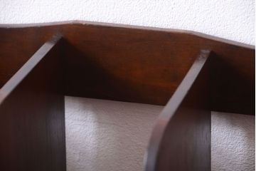 レトロ家具　昭和レトロ　古い木製のアンティーク本立て