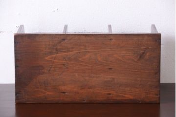 レトロ家具　昭和レトロ　古い木製のアンティーク本立て