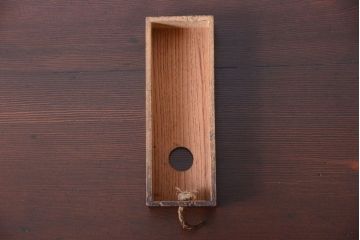 アンティーク家具　古民具・骨董　明治期　栗材の小さな引き出し