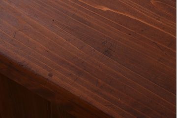 レトロ家具　昭和レトロ　古い木製の小ぶりなアンティーク収納棚(収納箱)