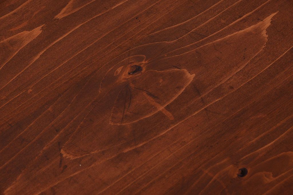 レトロ家具　昭和レトロ　古い木製の小ぶりなアンティーク収納棚(収納箱)