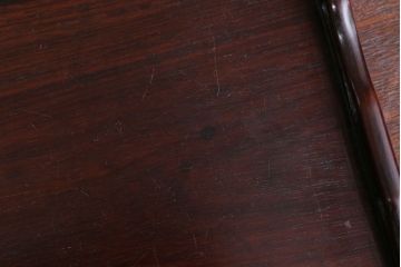 アンティーク雑貨　古民具・骨董　明治〜大正期　唐木材!紫檀材のアンティークトレー(お盆)