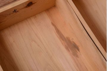 アンティーク家具　和製アンティーク　木味が美しい大ぶりな本箱(ブックケース)