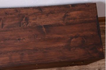 アンティーク家具　和製アンティーク　シンプルな桐箪笥ローボード(衣装箪笥)