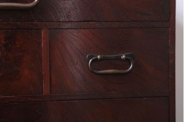 アンティーク家具　和製アンティーク　総桑材の高級小引き出し