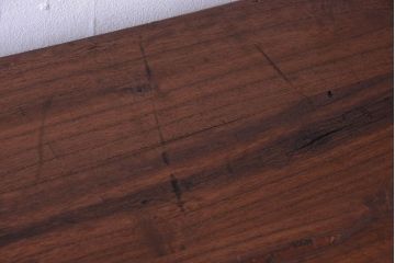 アンティーク家具　和製アンティーク　シンプルな丸金具の一本物桐箪笥(衣装箪笥、桐たんす)