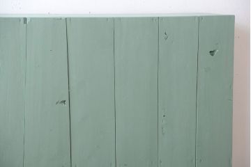 アンティーク家具 アンティークペイント 脚付き!大きなマス目棚(下駄箱)