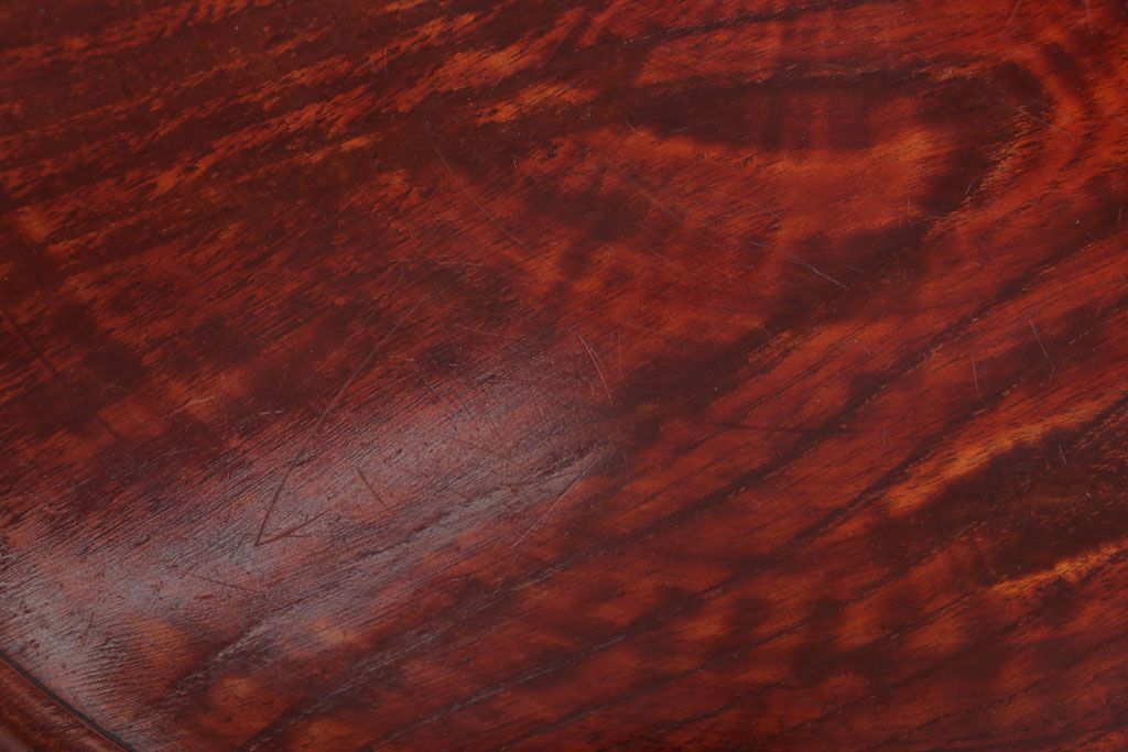 アンティーク雑貨　古民具・骨董　明治〜大正　欅一枚板!刳り貫きお盆