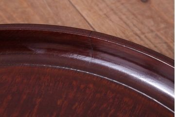 アンティーク雑貨　古民具・骨董　明治〜大正　欅一枚板!刳り貫きお盆