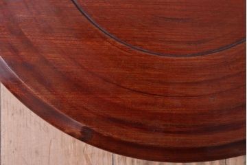 アンティーク雑貨　古民具・骨董　明治〜大正　欅一枚板!刳り貫きお盆