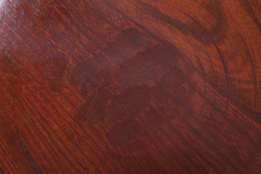 アンティーク雑貨　古民具・骨董　明治〜大正　欅一枚板!刳り貫きお盆