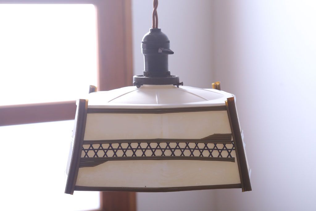 和製アンティーク　昭和期　天井照明