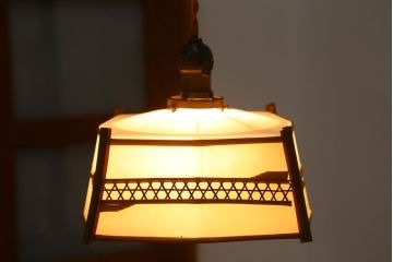 和製アンティーク　昭和期　天井照明