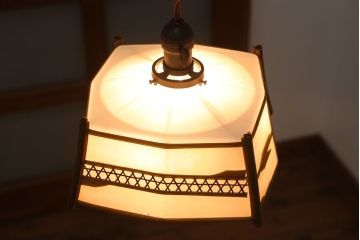 和製アンティーク　昭和期　天井照明