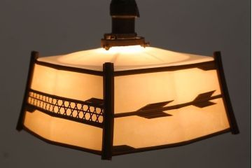 和製アンティーク　昭和期　天井照明