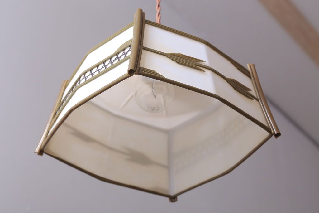 和製アンティーク　昭和期　天井照明