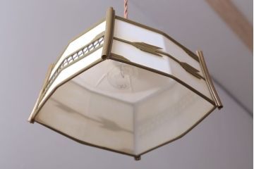 和製アンティーク　昭和期　天井照明