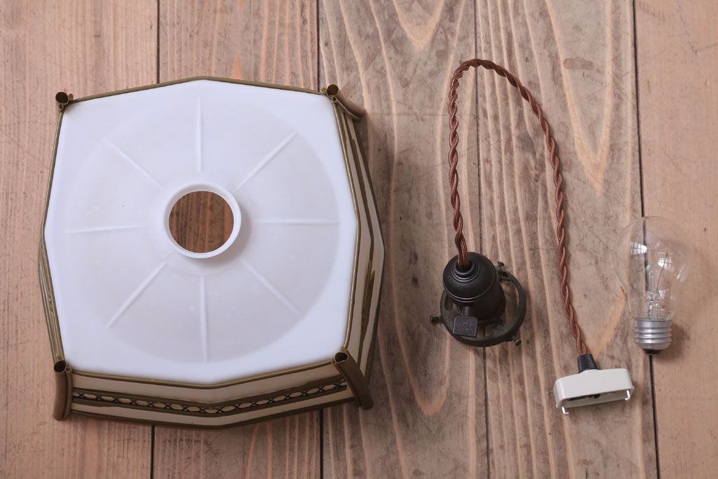 和製アンティーク　昭和期　天井照明