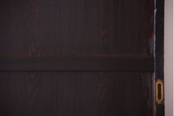 和製アンティーク　明治期　古い木味の帯戸