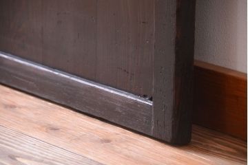 和製アンティーク　明治期　古い木味の帯戸