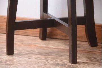 アンティーク家具　アンティーク　古いナラ材の小ぶりなチェア(椅子)