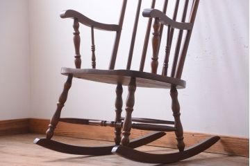 中古　ビンテージ　飛騨高山　柏木工　ロッキングチェア