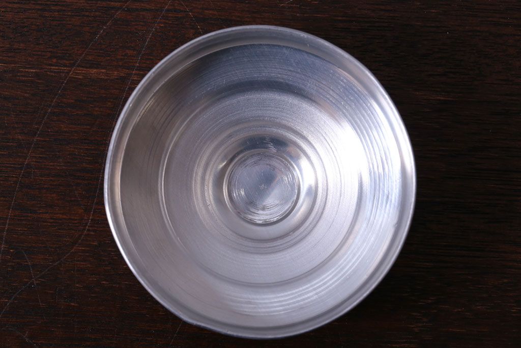 アンティーク雑貨　和製アンティーク　大正期　古い青色ガラス瓶