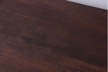 アンティーク家具　古民具・骨董　大正期　透かし彫り!前面桑材の高級茶箪笥