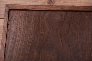 アンティーク家具　古民具・骨董　大正期　透かし彫り!前面桑材の高級茶箪笥