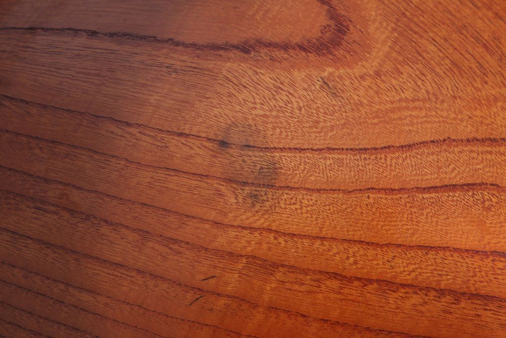 アンティーク雑貨　和製アンティーク　古い欅材製の刳り貫き茶櫃(小物入れ)(2)