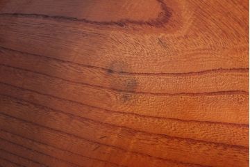 アンティーク雑貨　和製アンティーク　古い欅材製の刳り貫き茶櫃(小物入れ)(2)