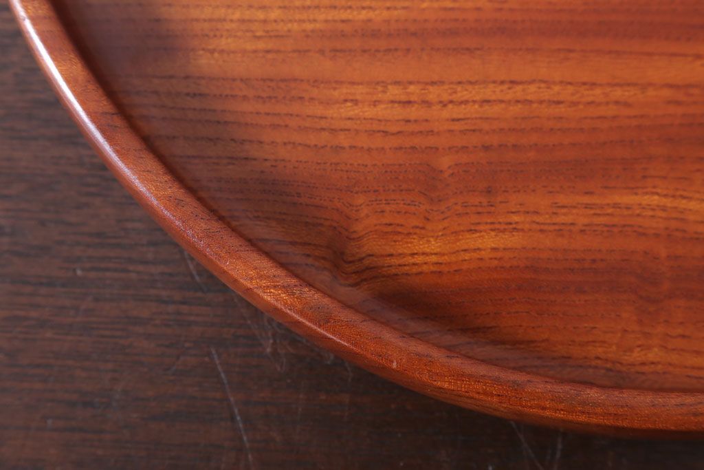 アンティーク雑貨　和製アンティーク　古い欅材製の刳り貫き茶櫃(小物入れ)(2)