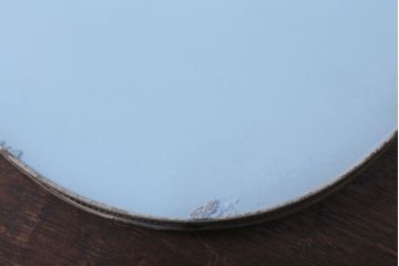 アンティーク雑貨　昭和レトロ　砂漠柄の古いガラストレー・コースターセット