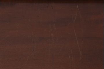 レトロ家具　昭和レトロ　チェッカーガラス入り!古い木のブックケース(本箱)