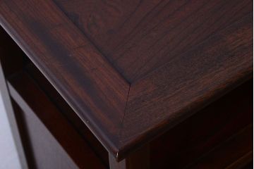 中古　民芸家具　上質な欅製の飾り棚(戸棚・収納棚)