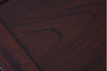 中古　民芸家具　上質な欅製の飾り棚(戸棚・収納棚)