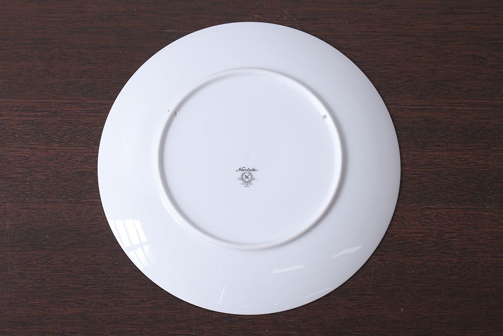 アンティーク雑貨　ノリタケ・飾皿・フランス シャルトル遠望・yukio・鵜飼幸雄