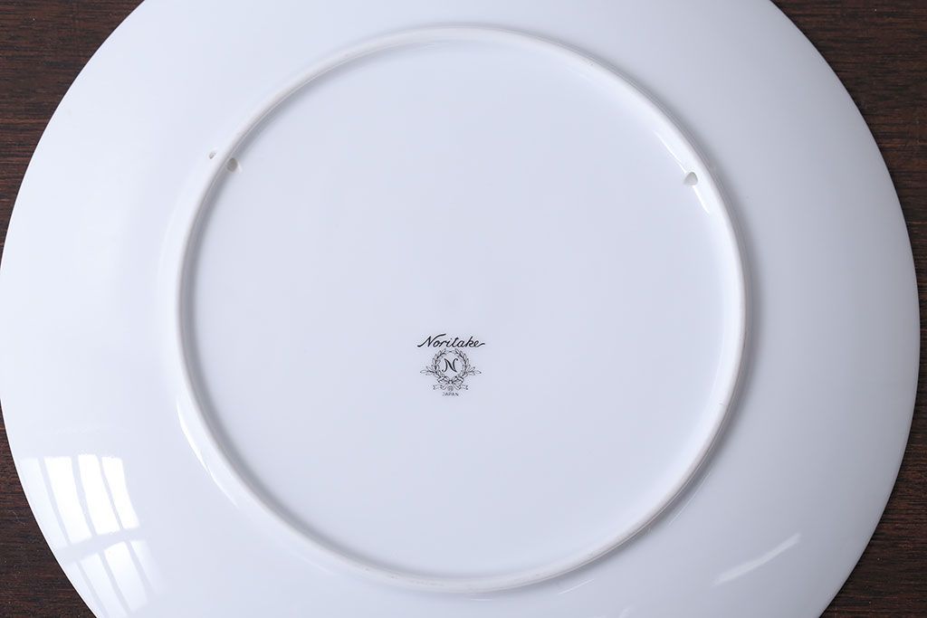 アンティーク雑貨　ノリタケ・飾皿・フランス シャルトル遠望・yukio・鵜飼幸雄