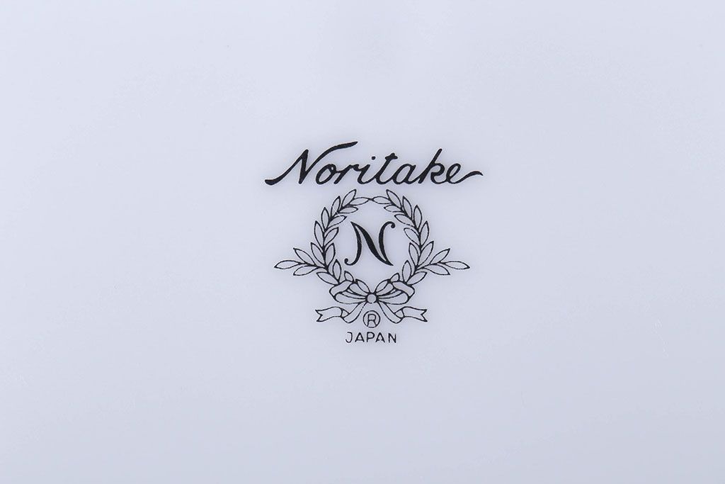 アンティーク雑貨　ノリタケ・飾皿・フランス シャルトル遠望・yukio・鵜飼幸雄