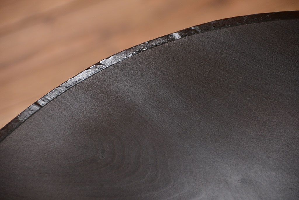 アンティーク家具　和製アンティーク　シンプルデザイン!古いラウンドテーブル(丸テーブル)