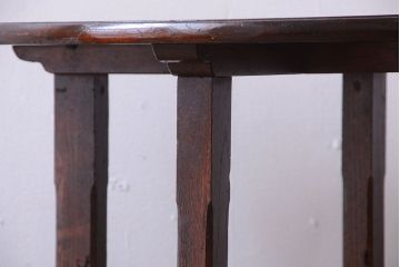 アンティーク家具　和製アンティーク　シンプルデザイン!古いラウンドテーブル(丸テーブル)