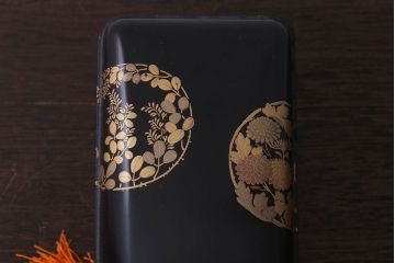 アンティーク雑貨　古民具・骨董　明治〜大正　漆芸　蒔絵　書状箱(文箱)