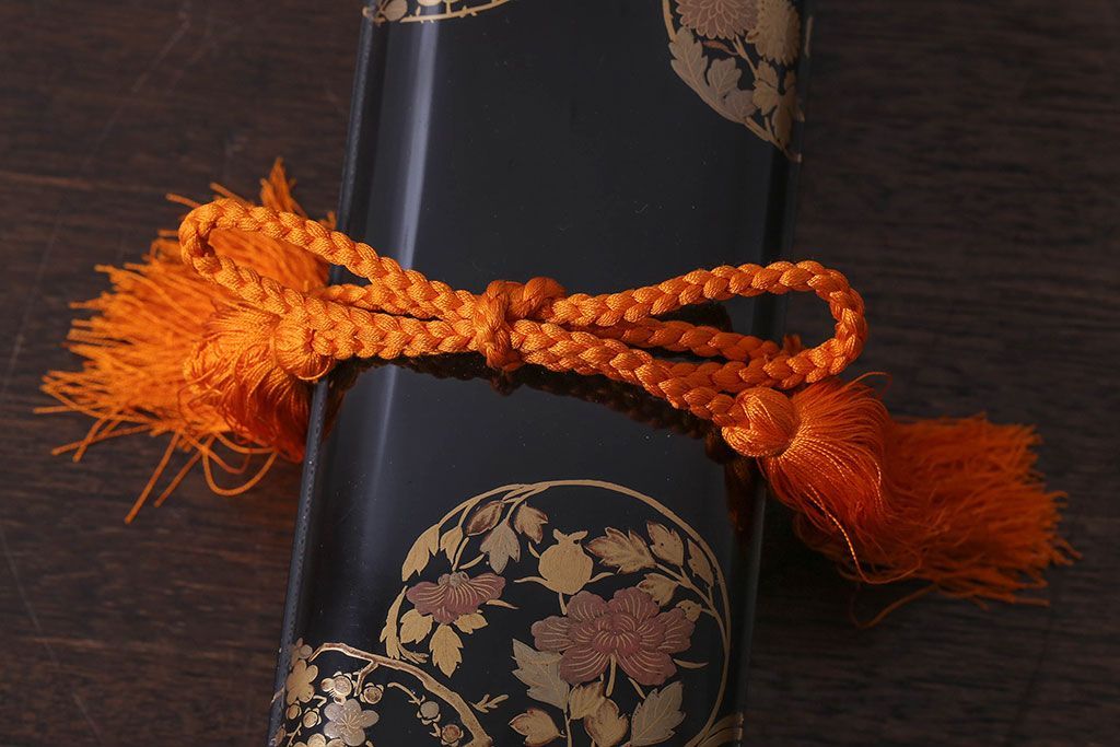 アンティーク雑貨　古民具・骨董　明治〜大正　漆芸　蒔絵　書状箱(文箱)