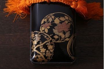 アンティーク雑貨　古民具・骨董　明治〜大正　漆芸　蒔絵　書状箱(文箱)