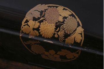 アンティーク雑貨　古民具・骨董　明治〜大正　漆芸　蒔絵　書状箱(文箱)