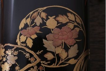 アンティーク雑貨　古民具・骨董　明治〜大正　漆芸　蒔絵　書状箱(文箱)