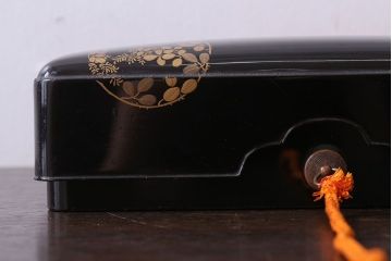 アンティーク雑貨　古民具・骨董　明治〜大正　漆芸　蒔絵　書状箱(文箱)