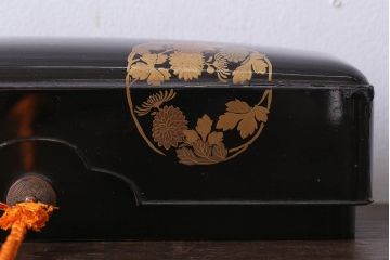 アンティーク雑貨　古民具・骨董　明治〜大正　漆芸　蒔絵　書状箱(文箱)